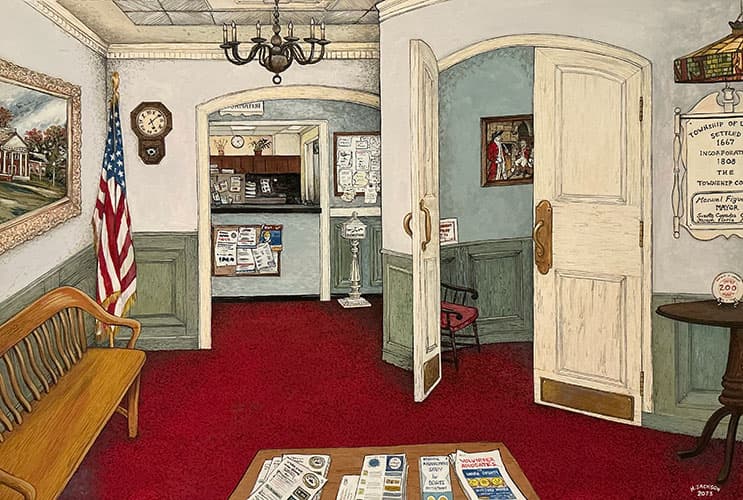 Union Town Hall Lobby, 2023
