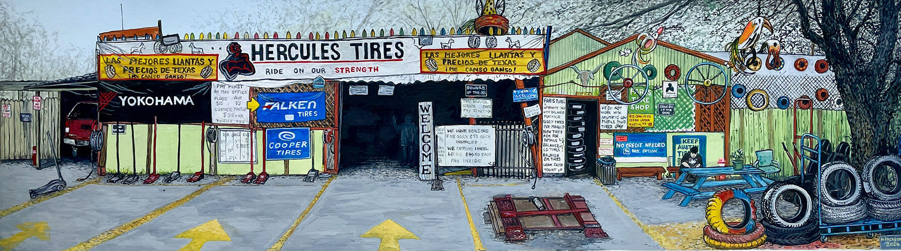 Old Austin Tire Shop, 2024