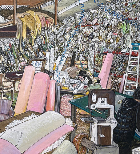 Great Buffalo Upholstery Shop, 2025 - detail