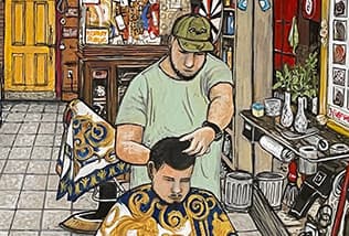 Local Business - paintings by Nancy Jackson